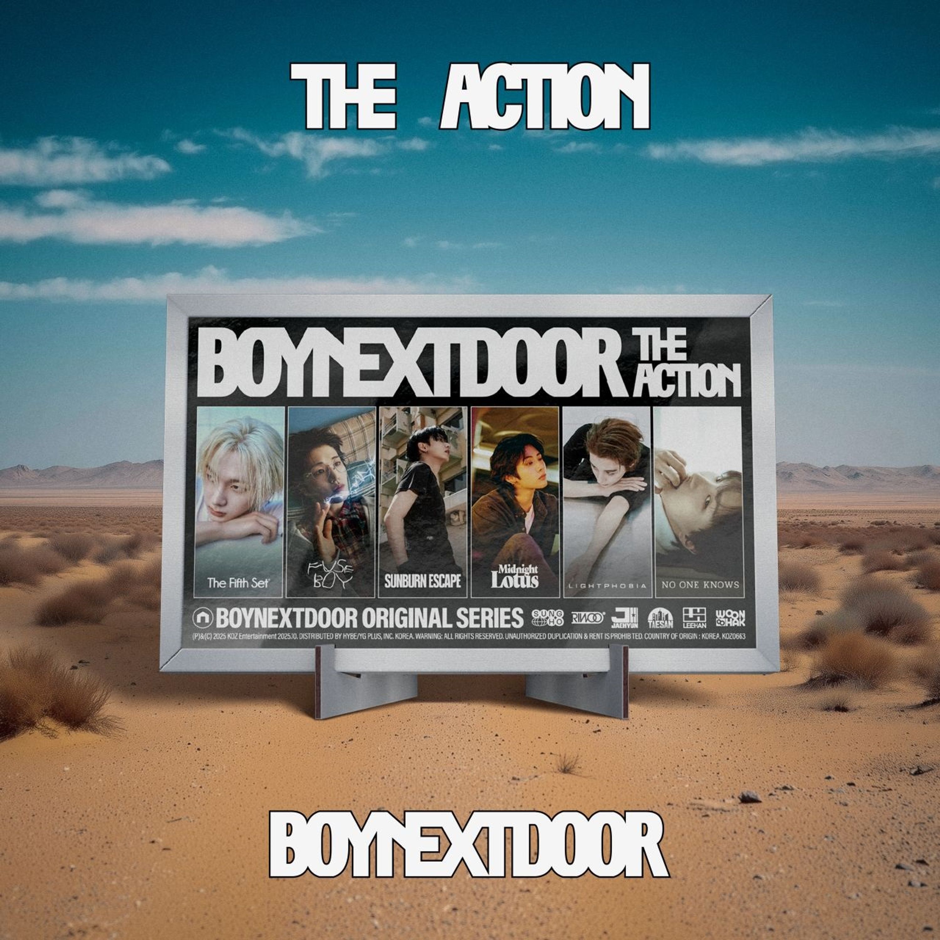 CD BoyNextDoor - 5TH EP THE ACTION FRAME V.