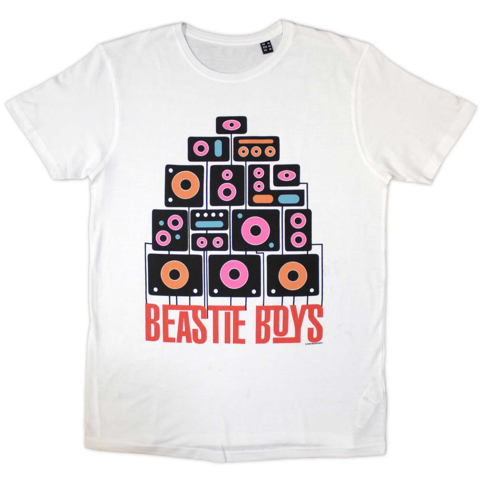 Tričko Beastie Boys - Tape, Unisex,Biela,XXL