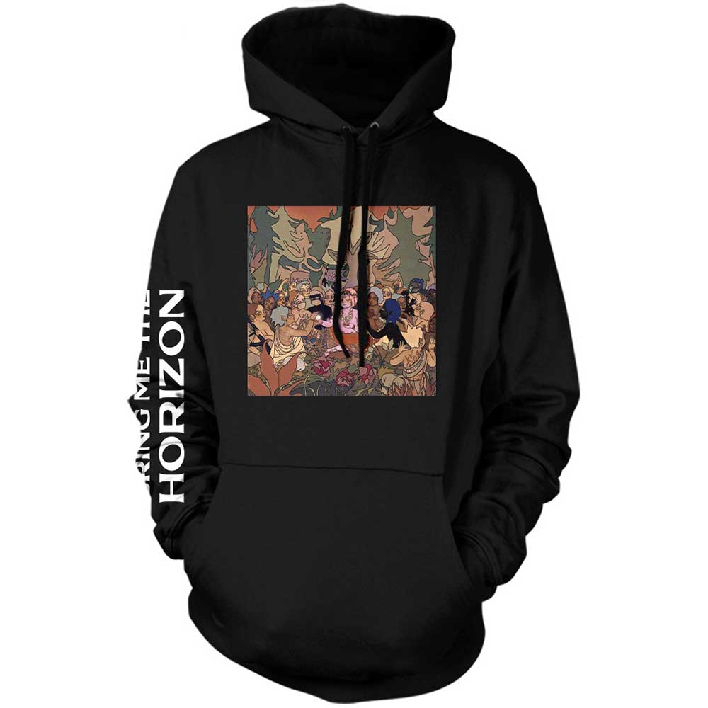 Mikina Bring me the horizon - PHSH Cover, Unisex,Čierna,S