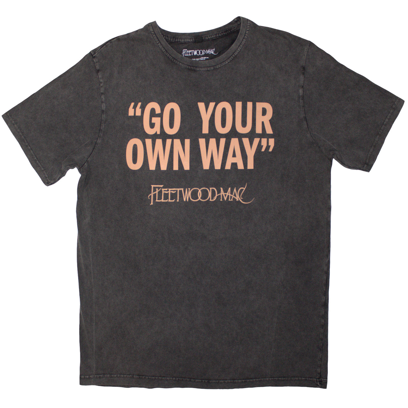 Tričko Fleetwood Mac - Go Your Own Way, Unisex,Šedá,XXL
