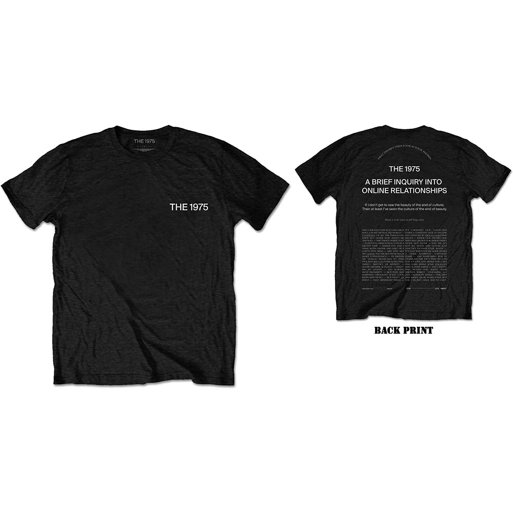 Tričko The 1975 - ABIIOR Wecome Welcome, Unisex,Čierna,L