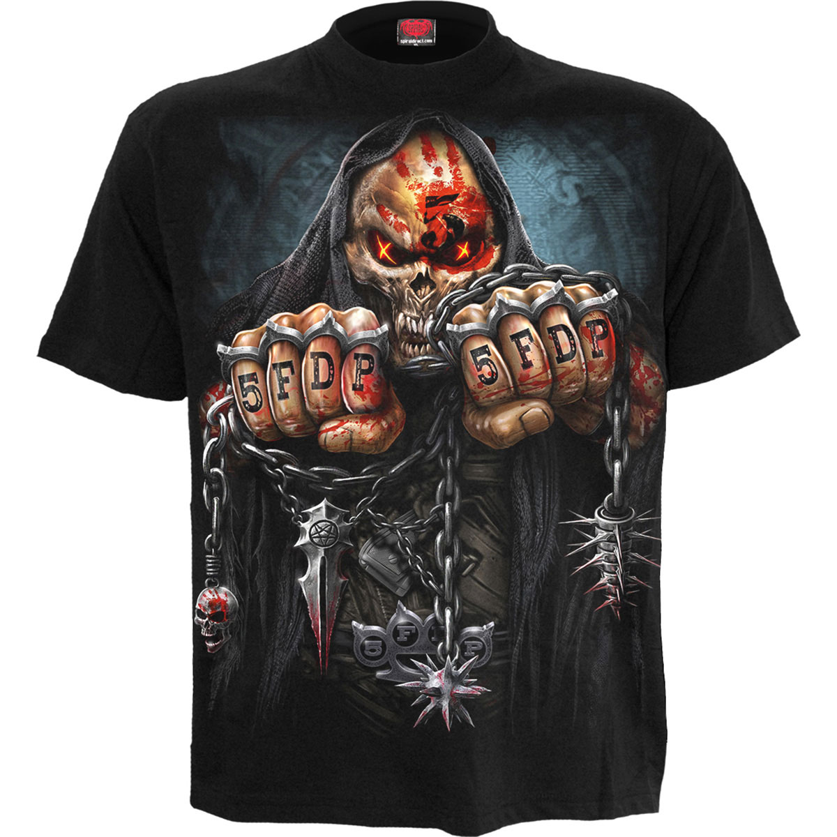 Tričko Five Finger Death Punch - Game Over, Unisex,Čierna,S