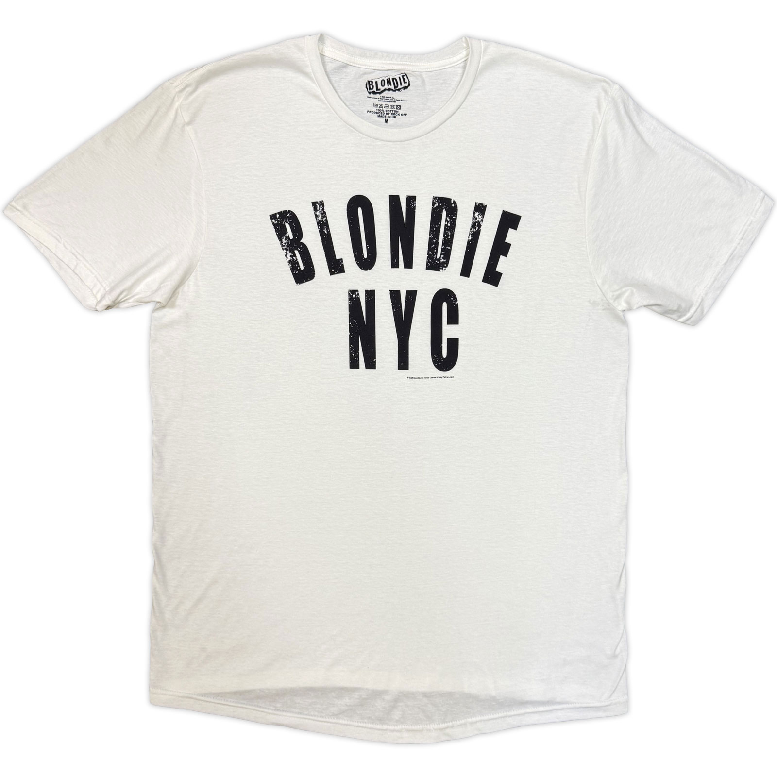 Tričko Blondie - NYC, Unisex,Biela,XXL
