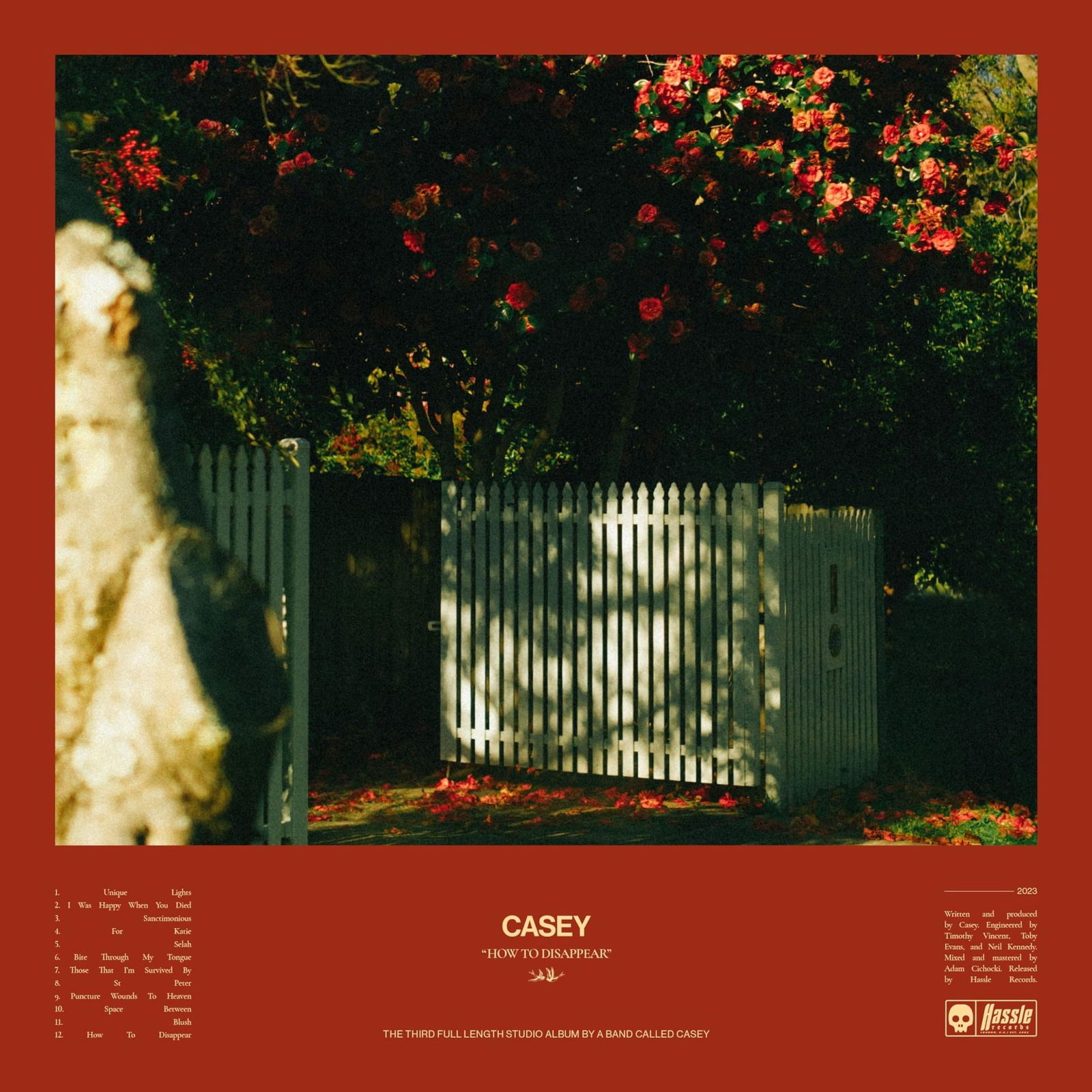 CD Casey - HOW TO DISAPPEAR