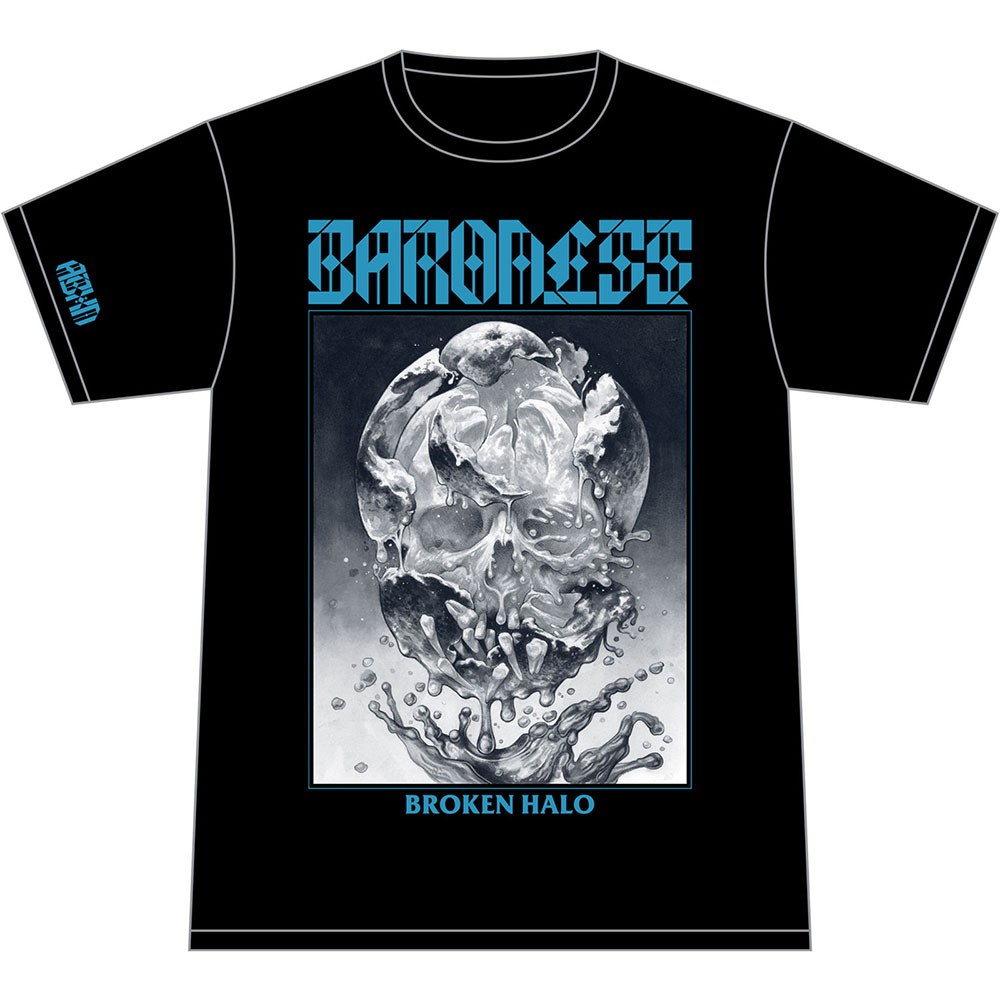 Tričko Baroness - Broken Halo, Unisex,Čierna,XXL