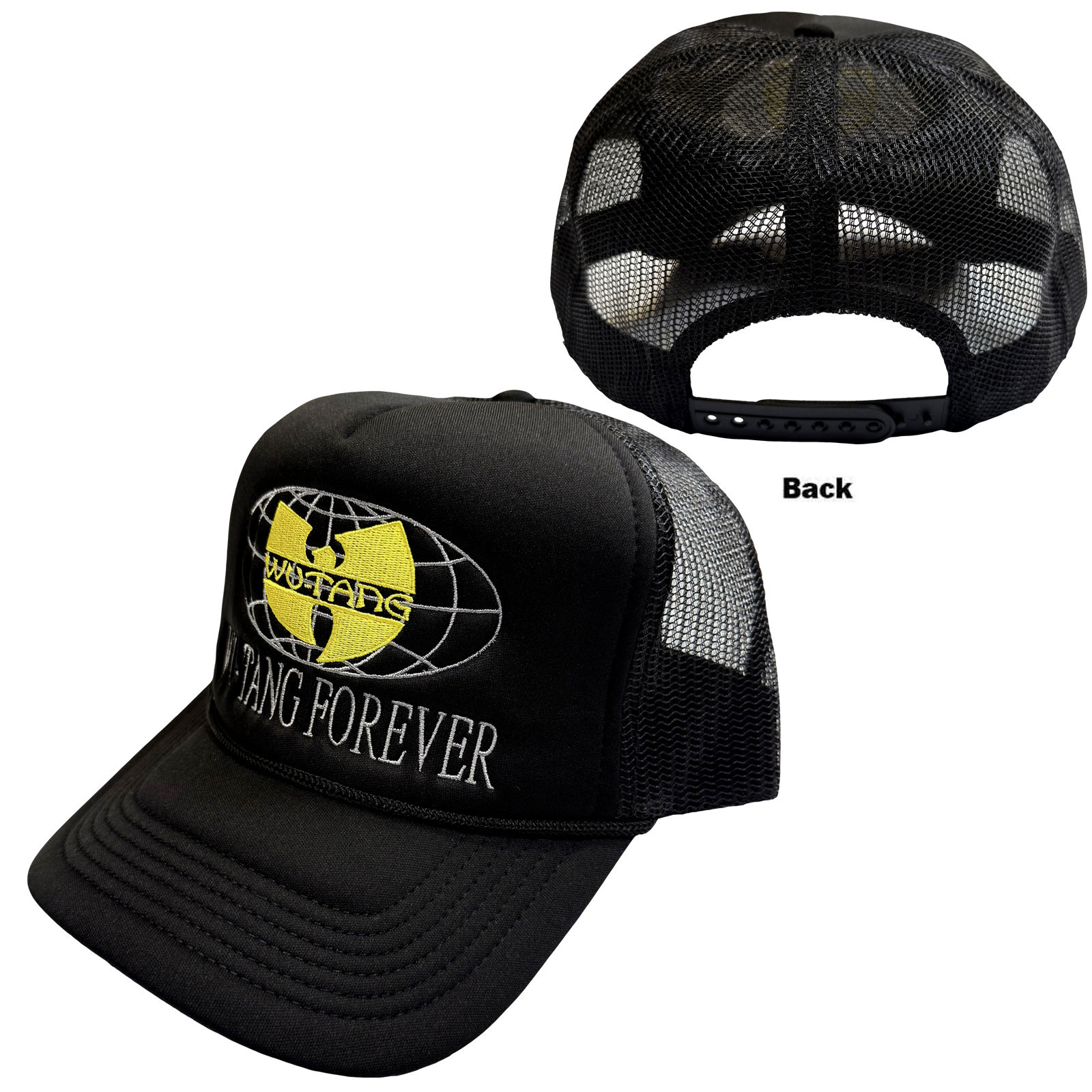 Šiltovka Wu-Tang Clan - Forever Worldwide, Unisex,Čierna,Univerzálna