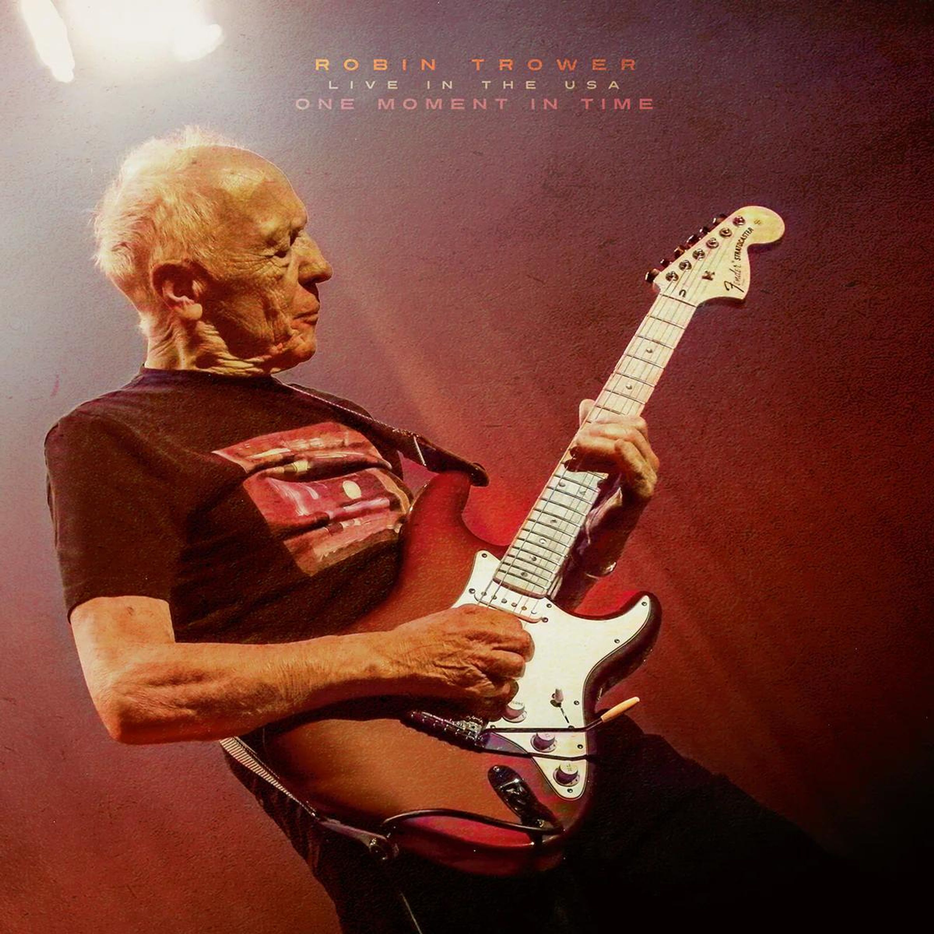 CD Robin Trower - ONE MOMENT IN TIME - LIVE IN THE USA