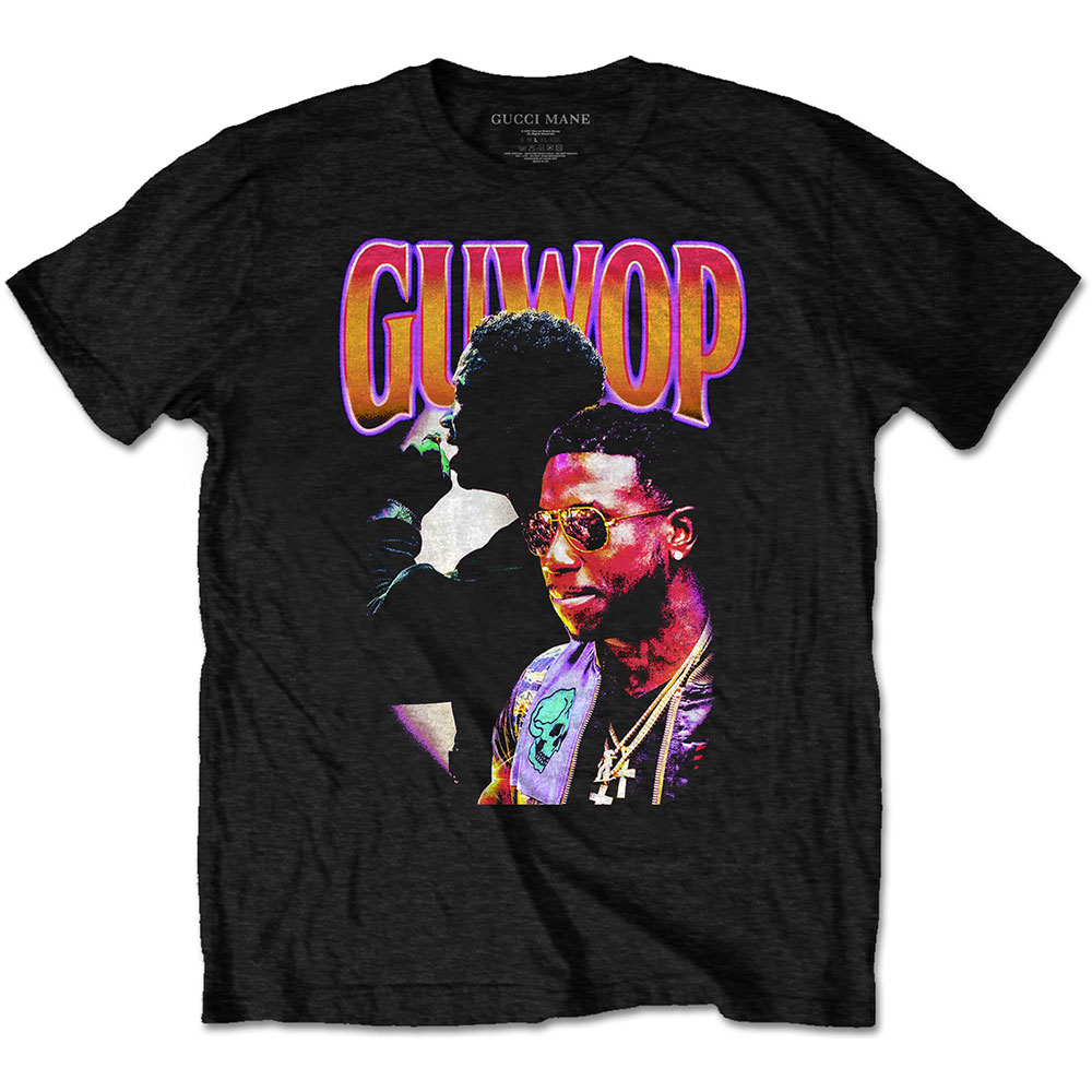 Tričko Gucci Mane - Gucci Collage, Unisex,Čierna,XXL