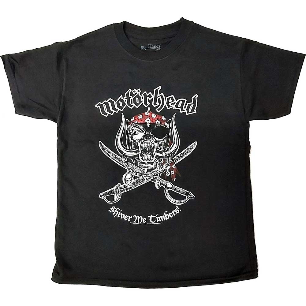 Tričko Motörhead - Shiver Me Timbers, Dieťa,Čierna,12 – 14 rokov