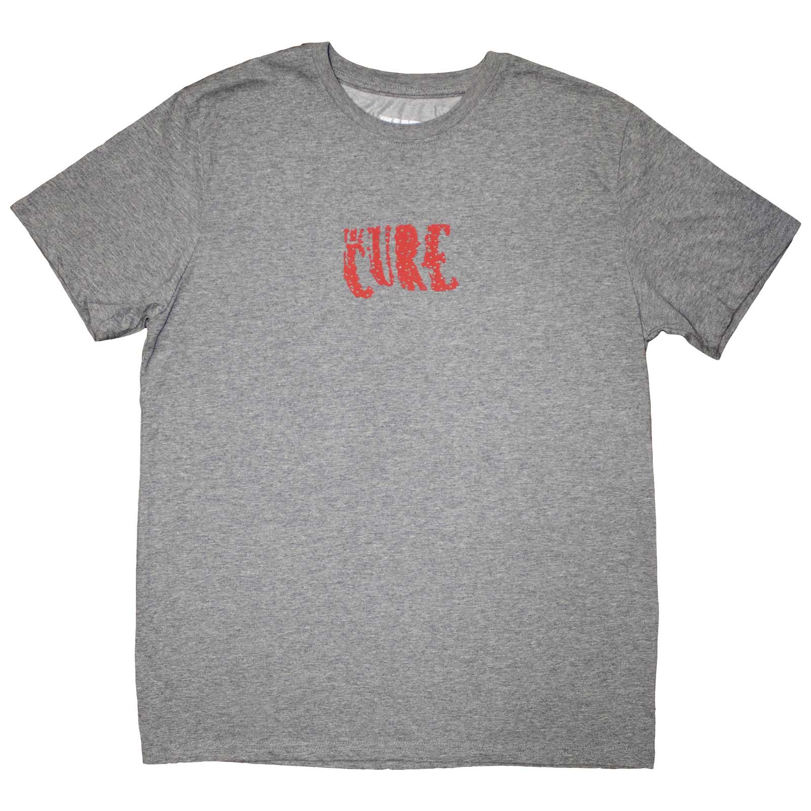 Tričko The Cure - Mini Logo, Unisex,Šedá,XXL