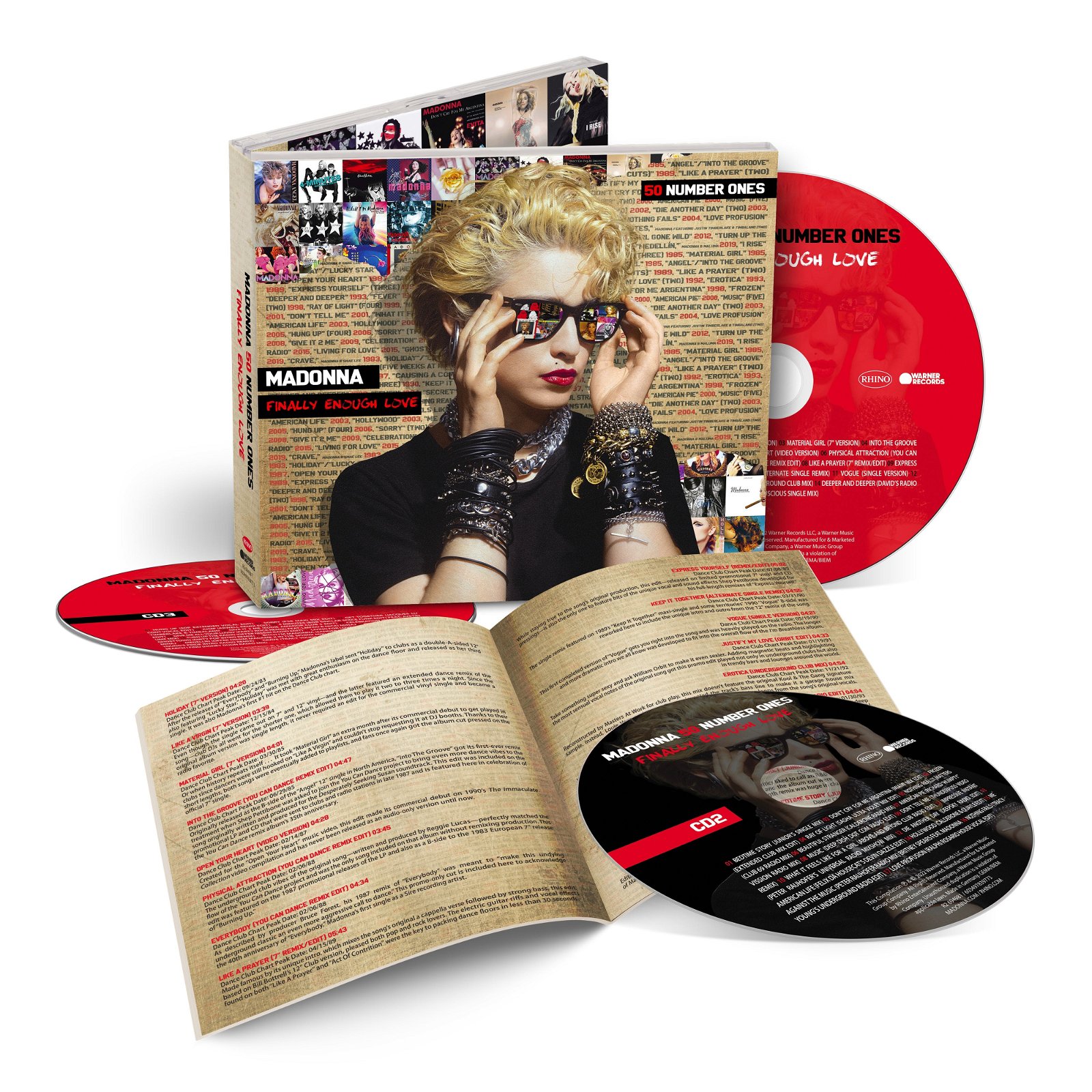 CD Madonna - Finally Enough Love: 50 Number Ones