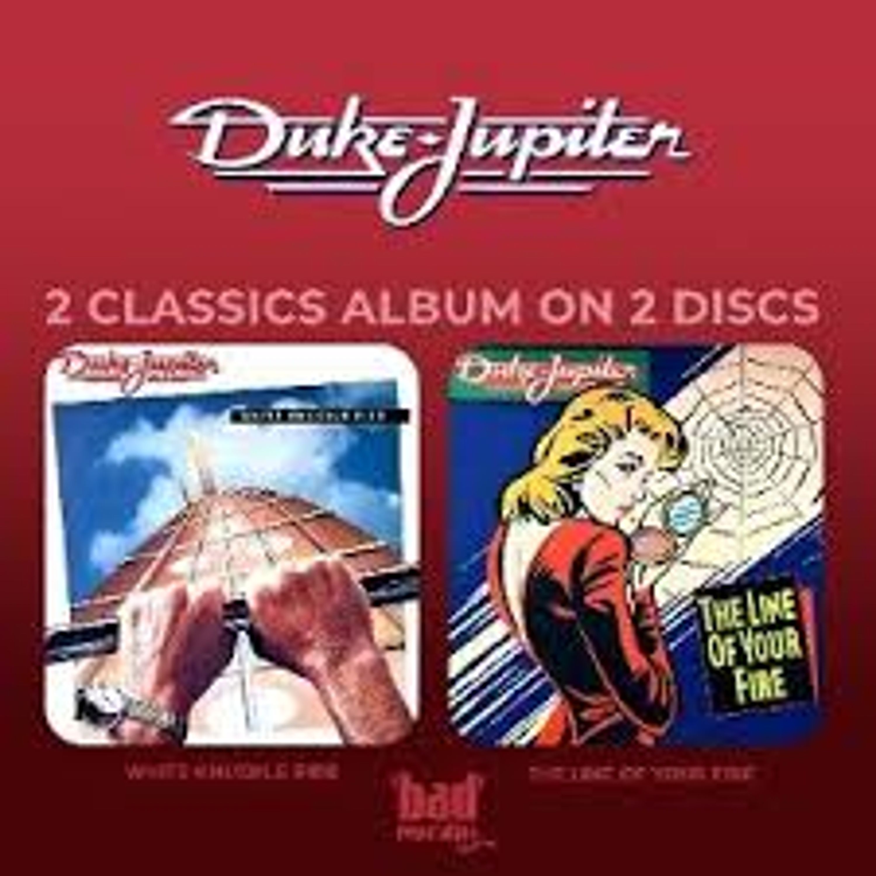 CD Duke Jupiter - WHITE KNUCKLE RIDE + THE LINE OF YOUR FIRE