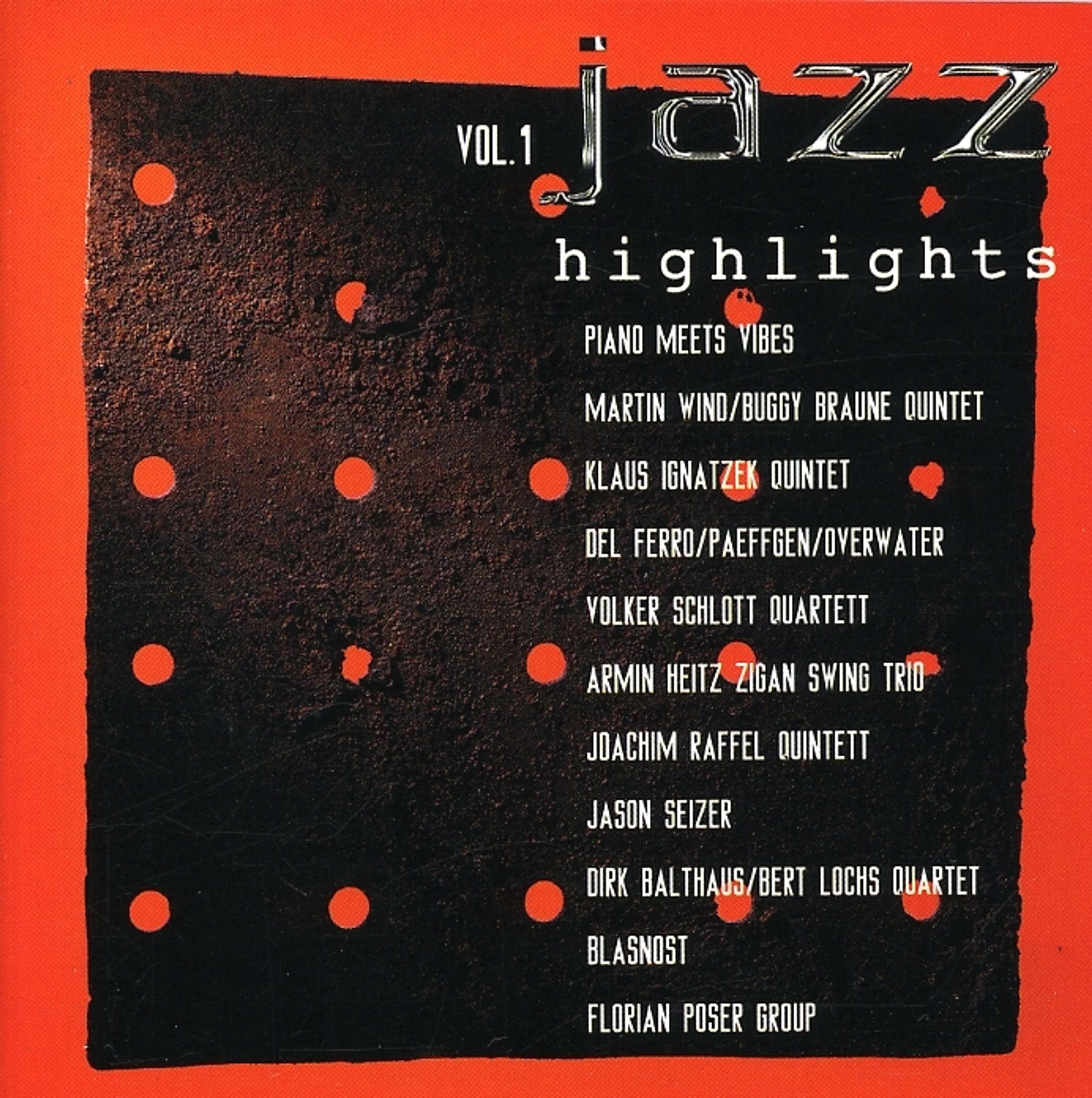 CD V/A - V/A - JAZZ GUITAR HIGHLIGHTS VOL. 1