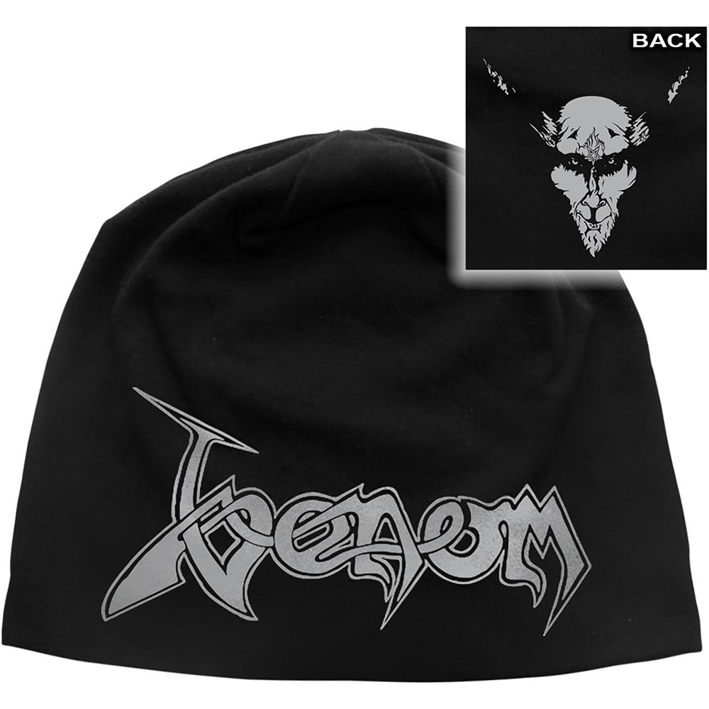 Čapica Venom - Black Metal, Unisex,Čierna,Univerzálna