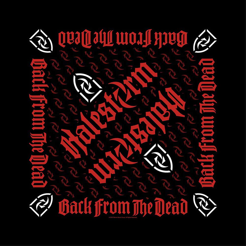Šatka Halestorm - Back From The Dead, Unisex,Čierna,Univerzálna