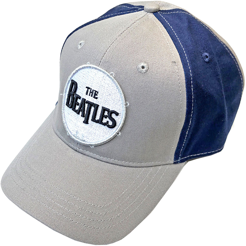 Šiltovka The Beatles - Drum Logo, Unisex,Modrá,Univerzálna