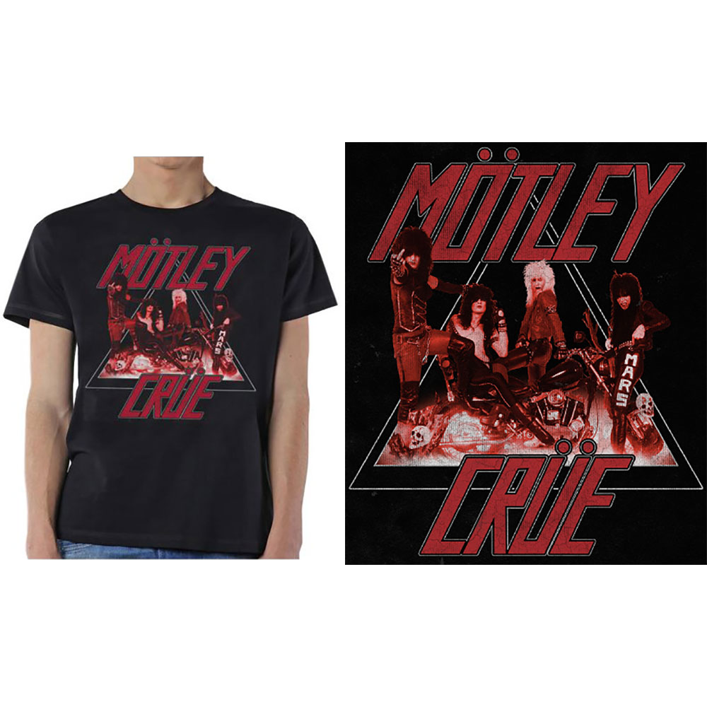 Tričko Motley Crue - Too Fast Cycle, Unisex,Čierna,XXL