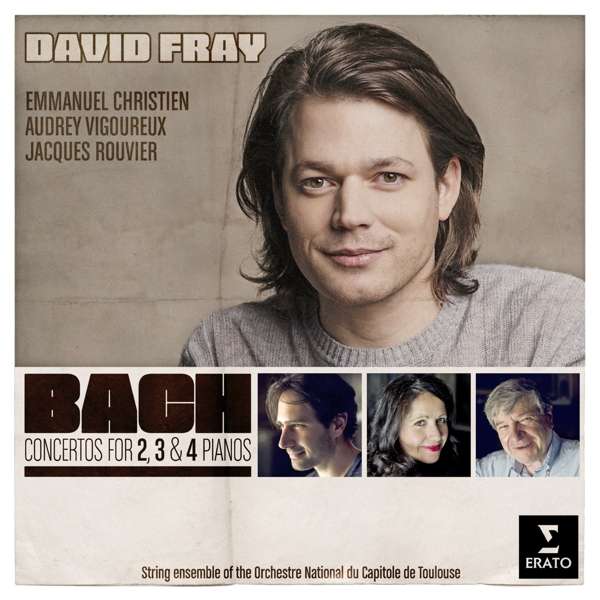 CD David Fray - BACH CONCERTOS FOR 2, 3, AND 4 PIANOS