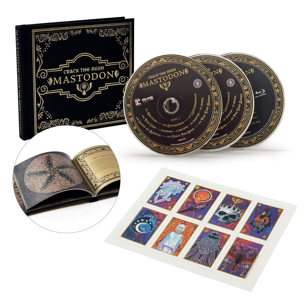 CD Mastodon - CRACK THE SKYE (2CD, 1BR MEDIABOOK.INDIE EXCLUSIVE)