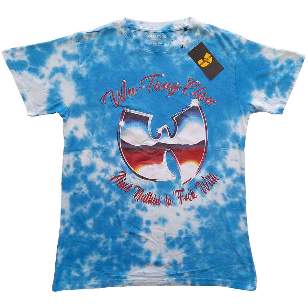 Tričko Wu-Tang Clan - ANTFW, Unisex,Modrá,M