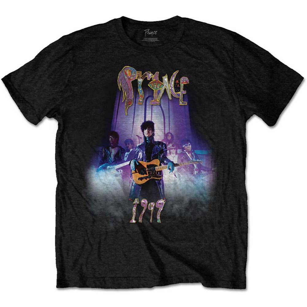 Tričko Prince - 1999 Smoke, Unisex,Čierna,XXL