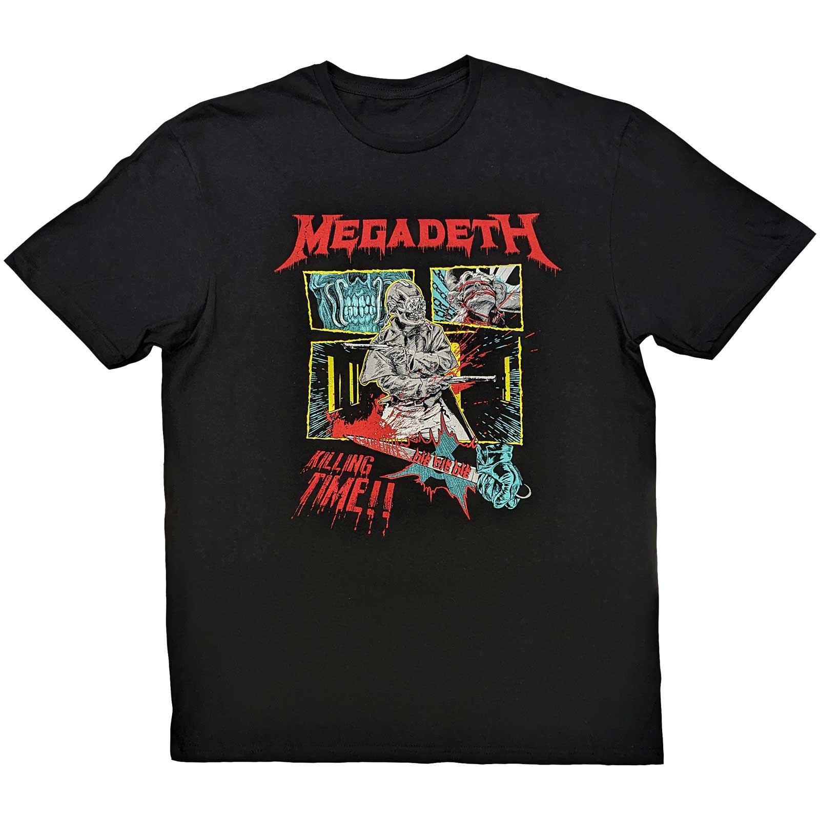 Tričko Megadeth - Killing Time, Unisex,Čierna,XXL