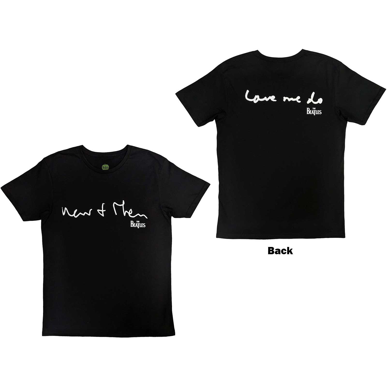 Tričko The Beatles - Now & Then, Unisex,Čierna,XXL