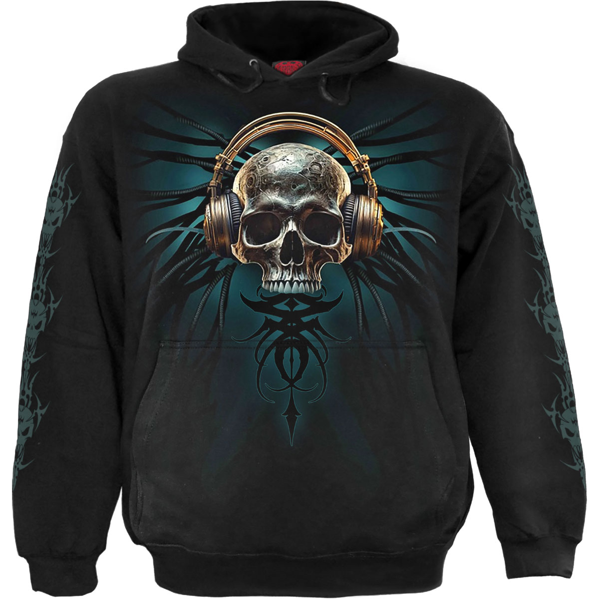 Mikina Spiral Stairs - Dread Rocks, Unisex,Čierna,L