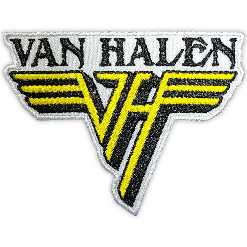 Nažehlovačka Van Halen - Text & Yellow Logo