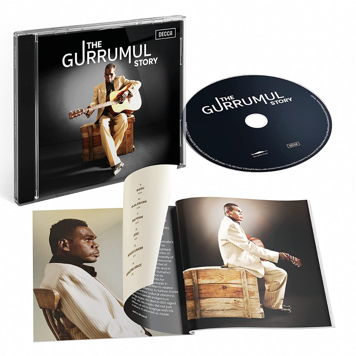 CD Geoffrey Gurrumul Yunupingu - THE GURRUMUL STORY