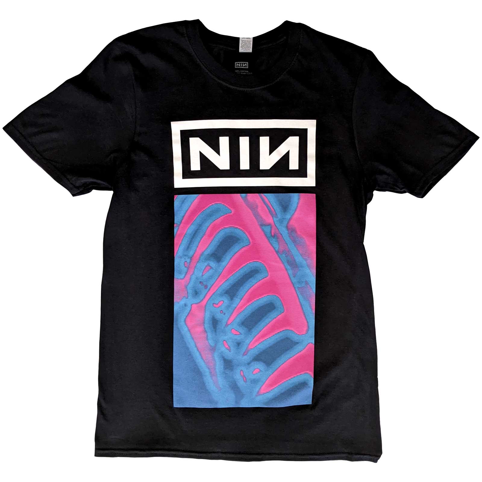 Tričko Nine Inch Nails - Pretty Hate Machine Neon, Unisex,Čierna,S