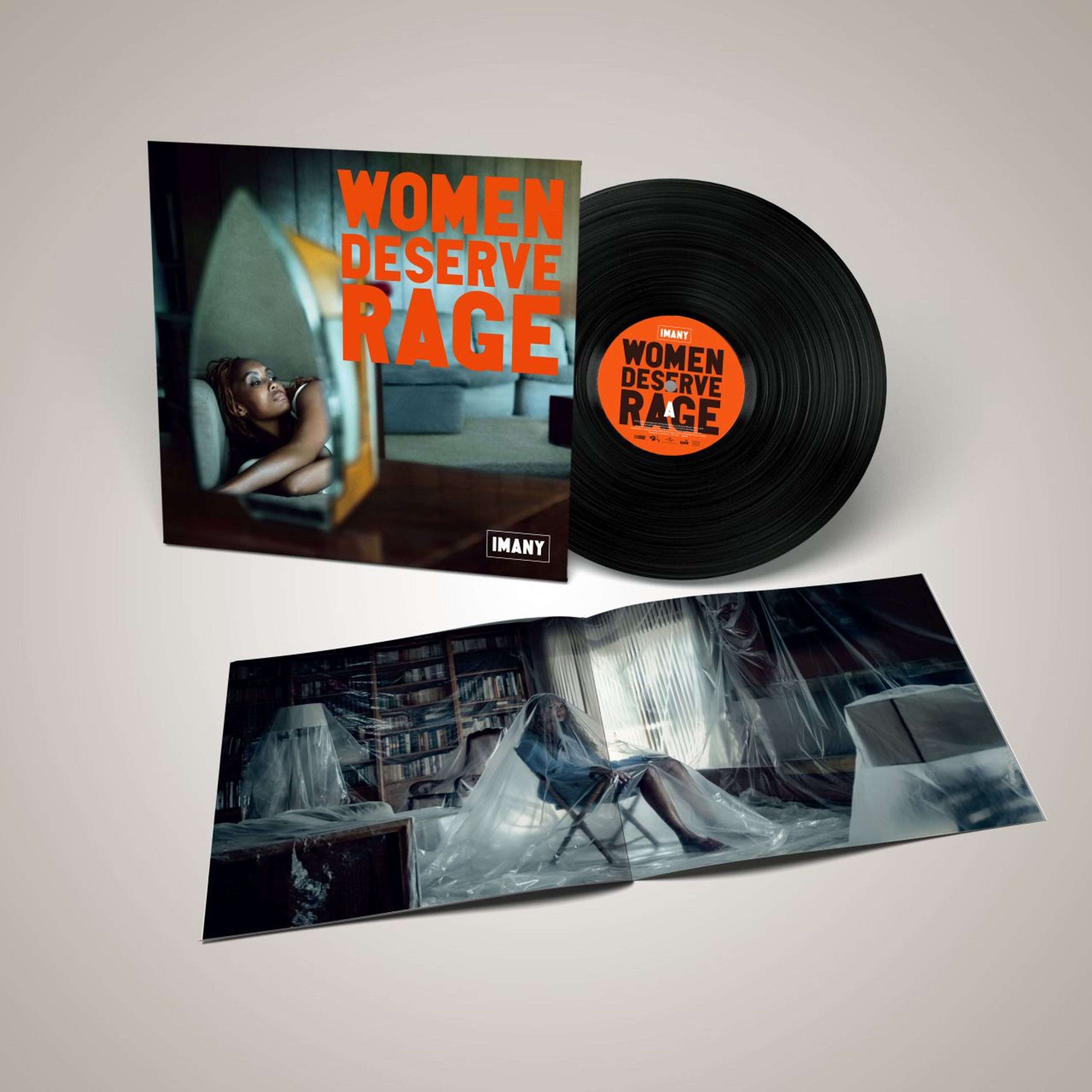 Vinyl Imany - WOMEN DESERVE RAGE