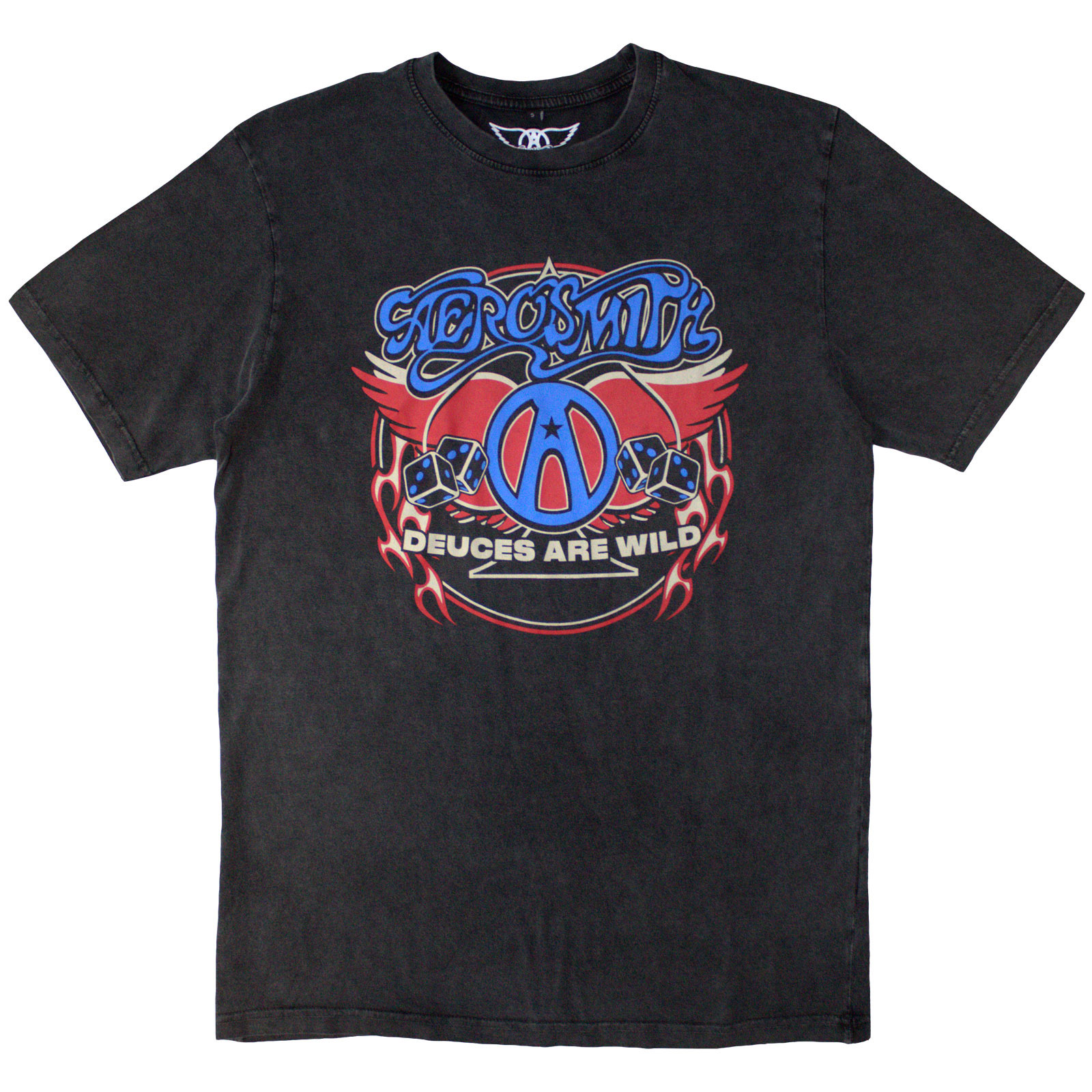 Tričko Aerosmith - Rainbow Spade, Unisex,Šedá,XXL