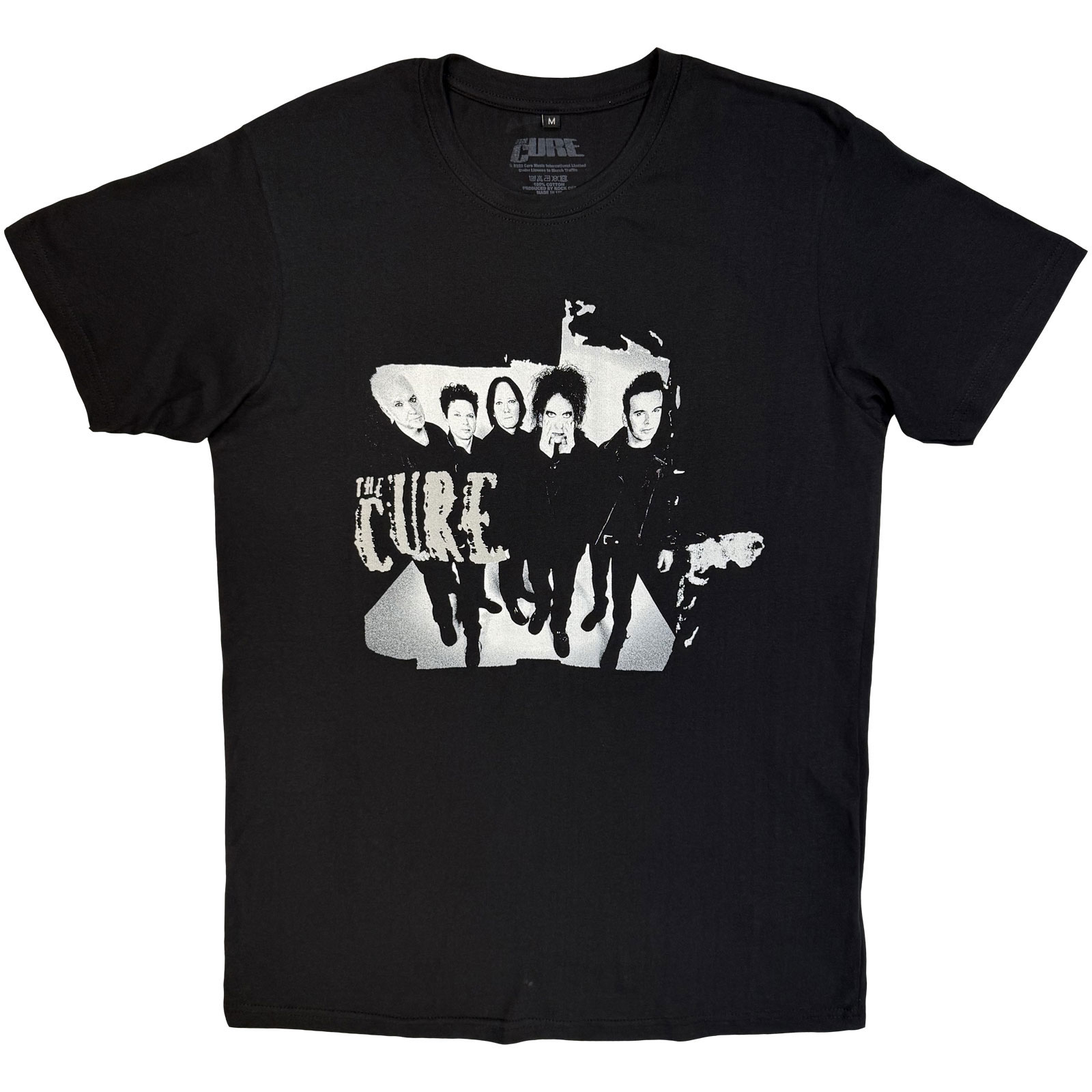 Tričko The Cure - 40 Years Band Photo, Unisex,Čierna,XXL