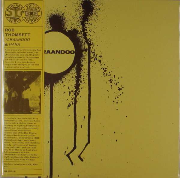 Vinyl Rob Thomsett - YARAANDOO/HARA