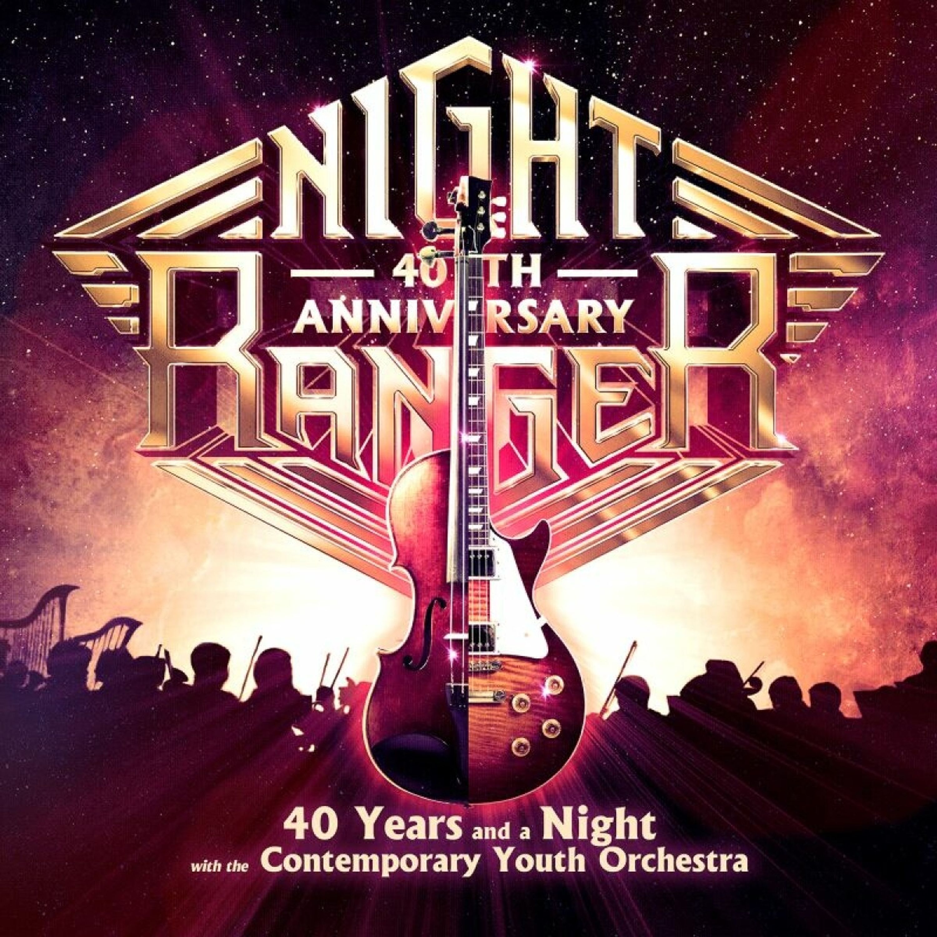 CD Night Ranger - 40 YEARS AND A NIGHT WITH THE CONTEMPORARY YOUTH ORCHESTRA