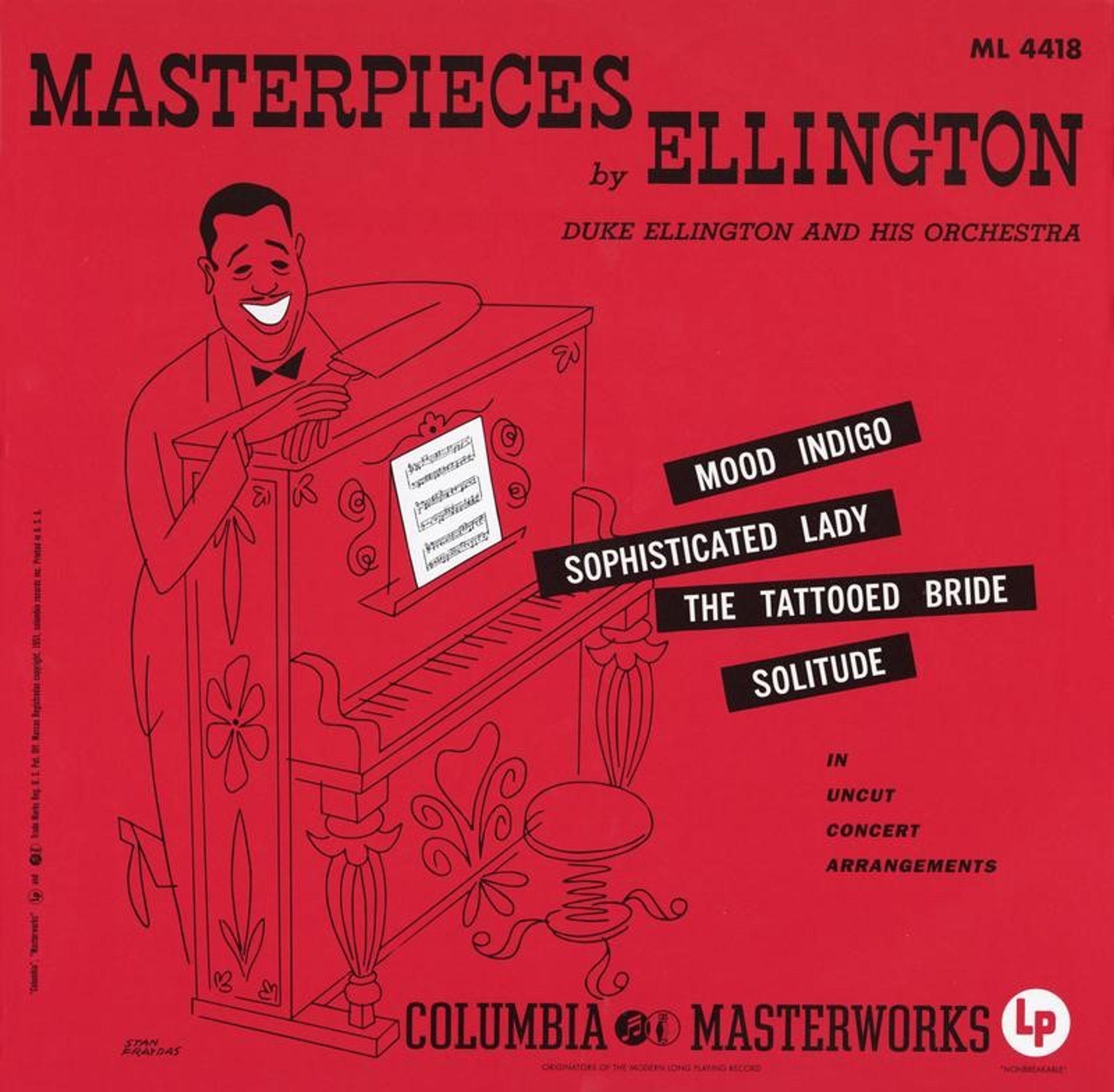 Vinyl Duke Ellington - MASTERPIECES BY ELLINGTON