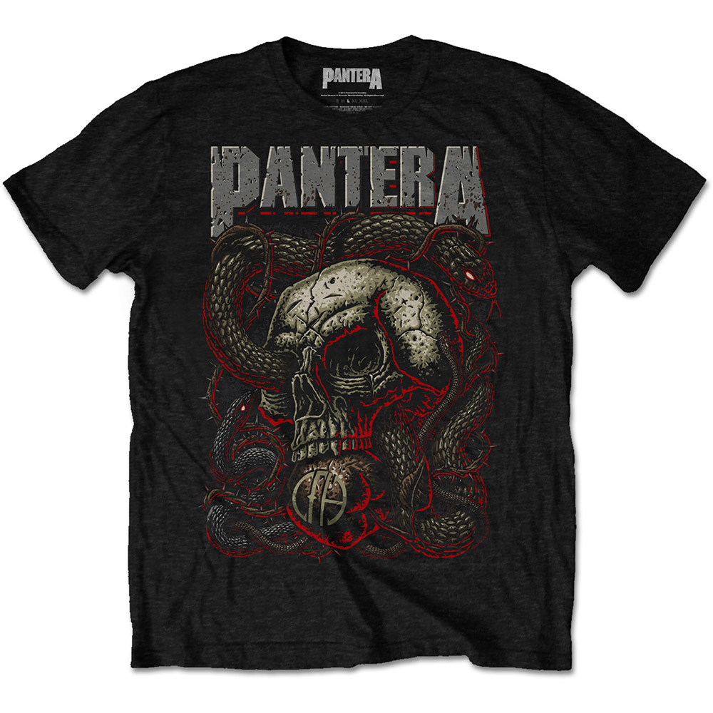 Tričko Pantera - Serpent Skull, Unisex,Čierna,XXL