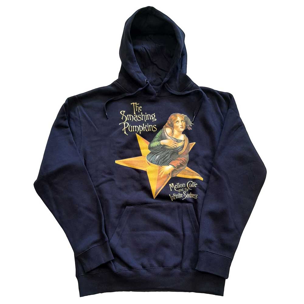 Mikina The Smashing Pumpkins - Mellon Collie, Unisex,Modrá,XXL