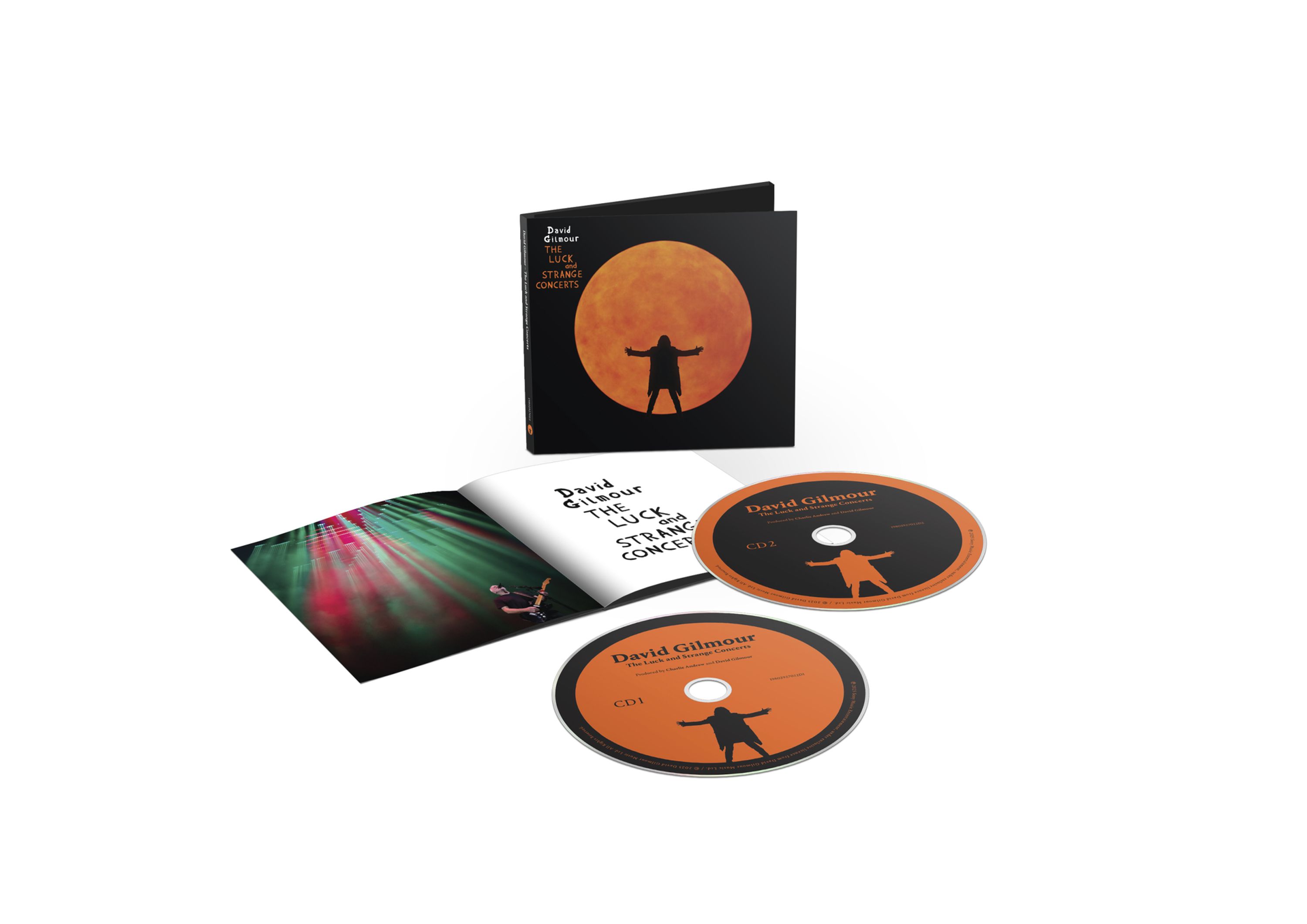 CD David Gilmour - The Luck and Strange Concerts