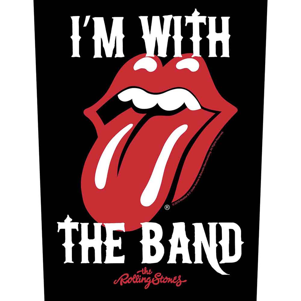 Nažehlovačka The Rolling Stones - I'm with the Band