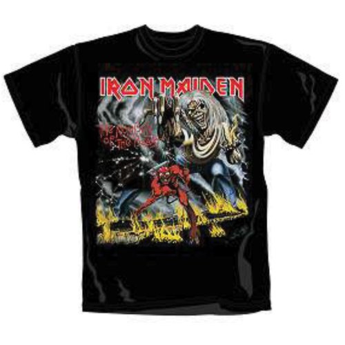 Tričko Iron Maiden - Number of the Beast, Unisex,Čierna,XXL