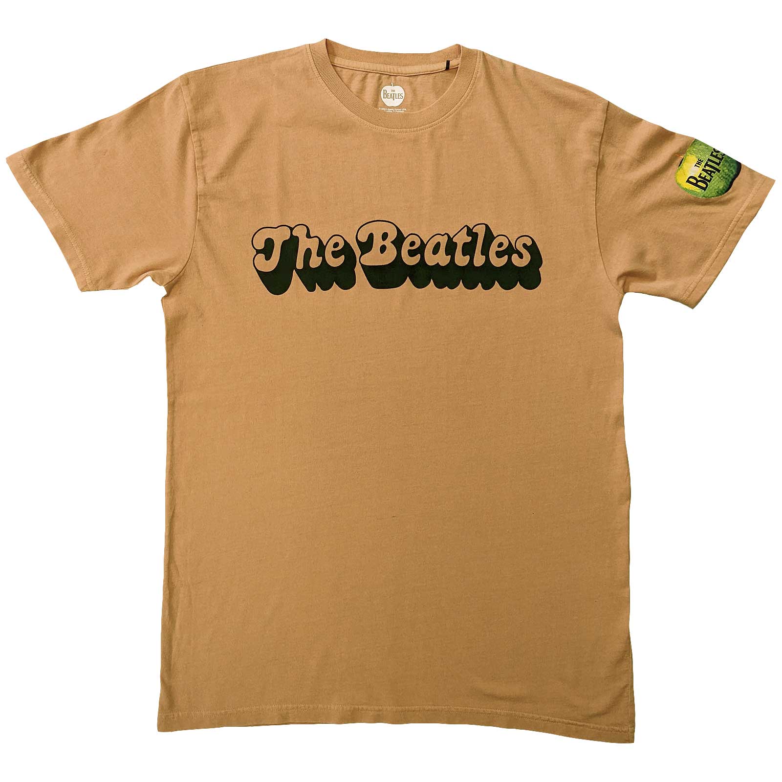 Tričko The Beatles - 70s Logo, Unisex,Natural,XXL