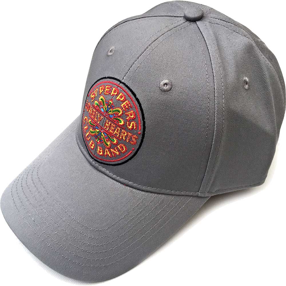 Šiltovka The Beatles - Sgt Pepper Drum, Unisex,Šedá,Univerzálna