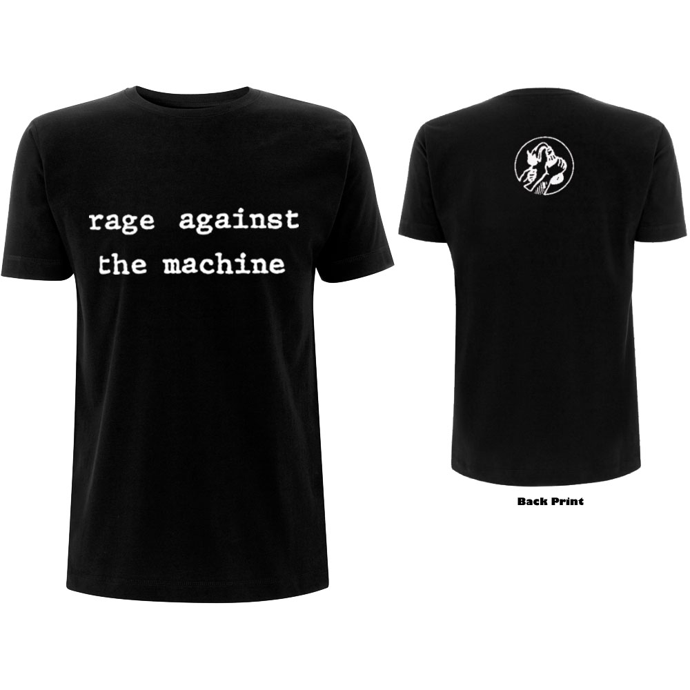 Tričko Rage Against the Machine - Mototov, Unisex,Čierna,M