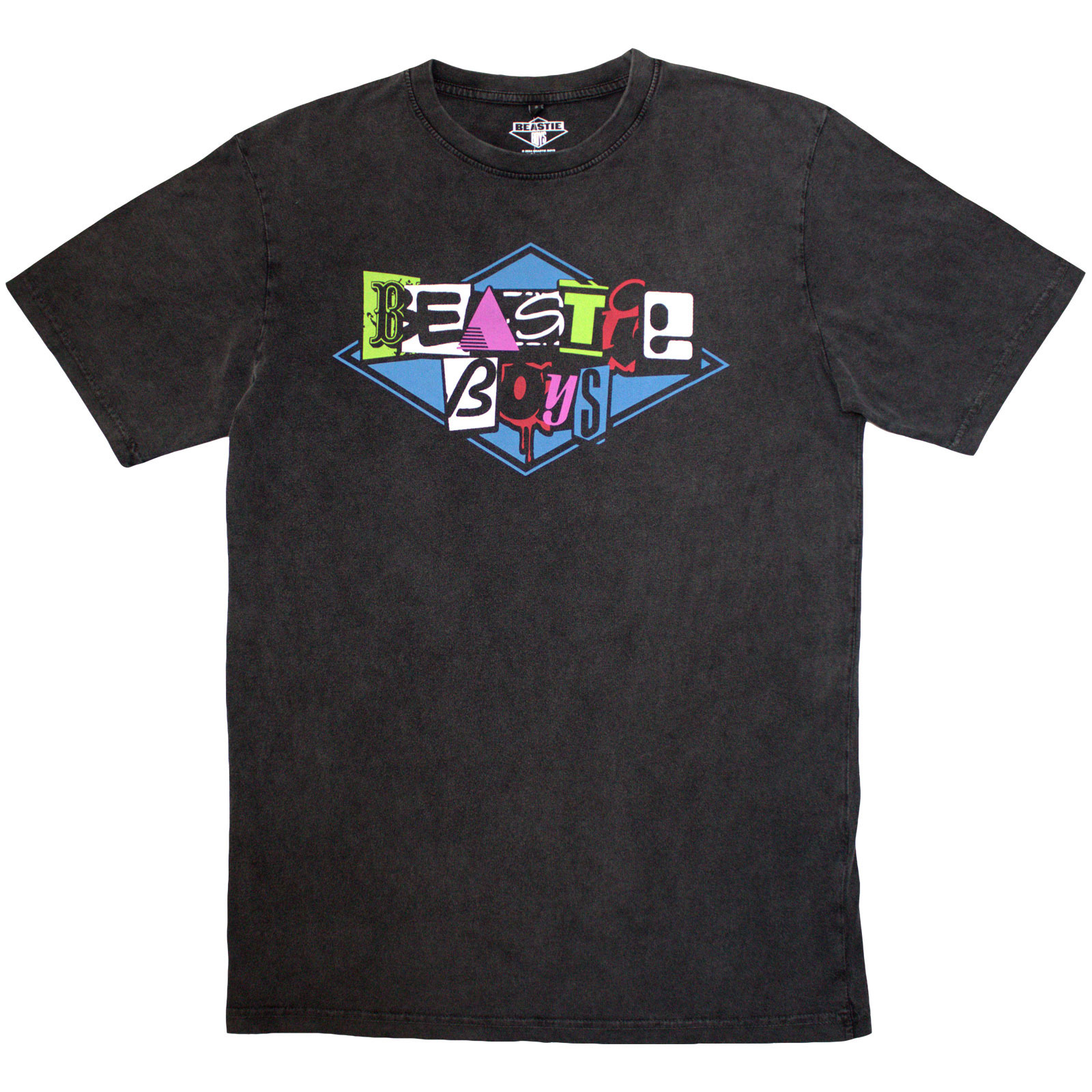 Tričko Beastie Boys - Multicolour Logo, Unisex,Šedá,XXL