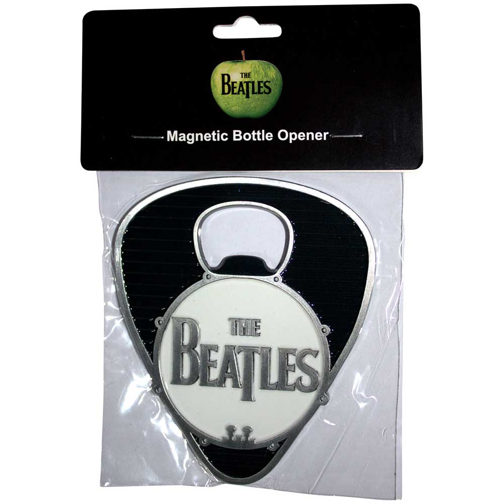 Otvárač na fľaše The Beatles - Drum Logo Plectrum