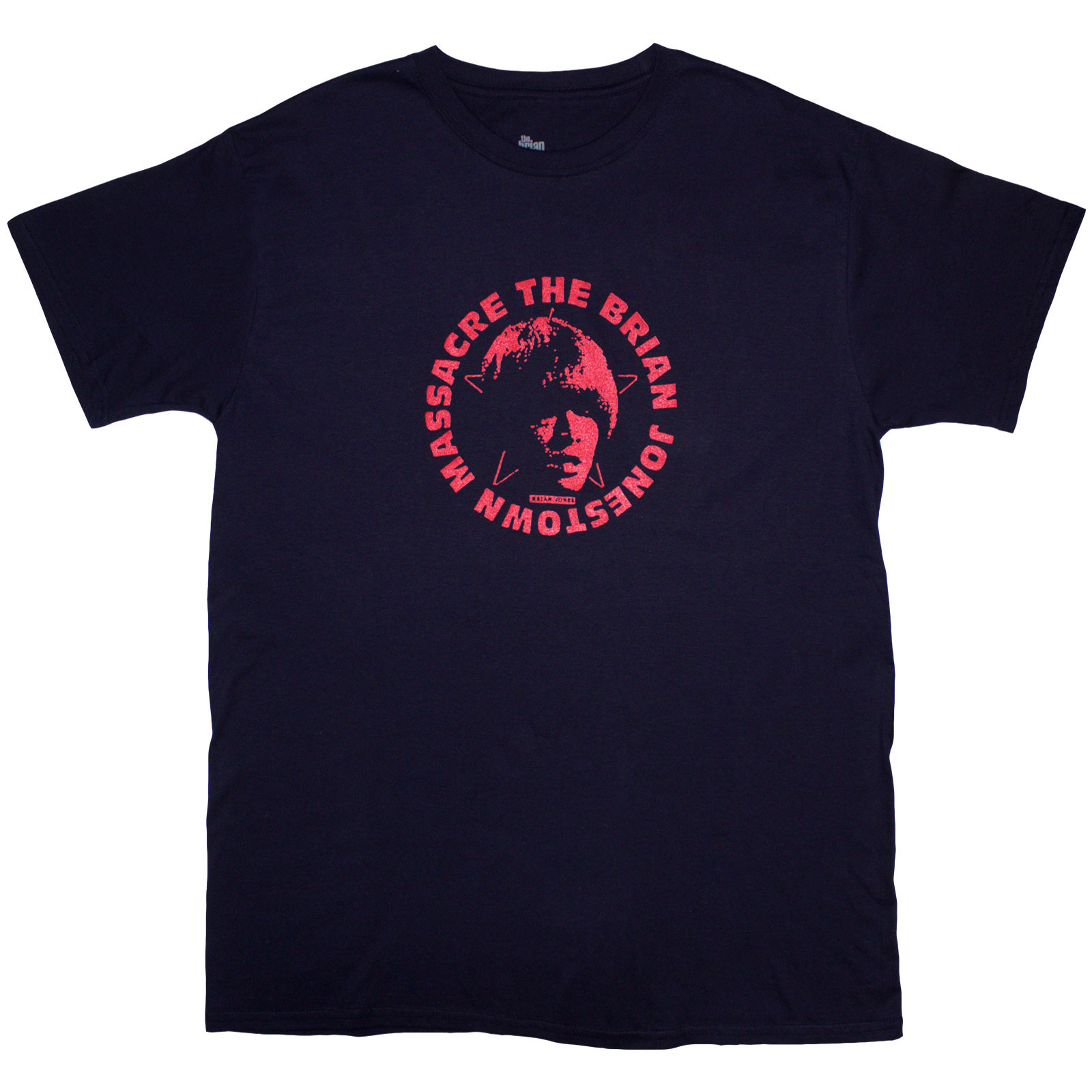 Tričko The Brian Jonestown Massacre - Logo, Unisex,Modrá,XXL
