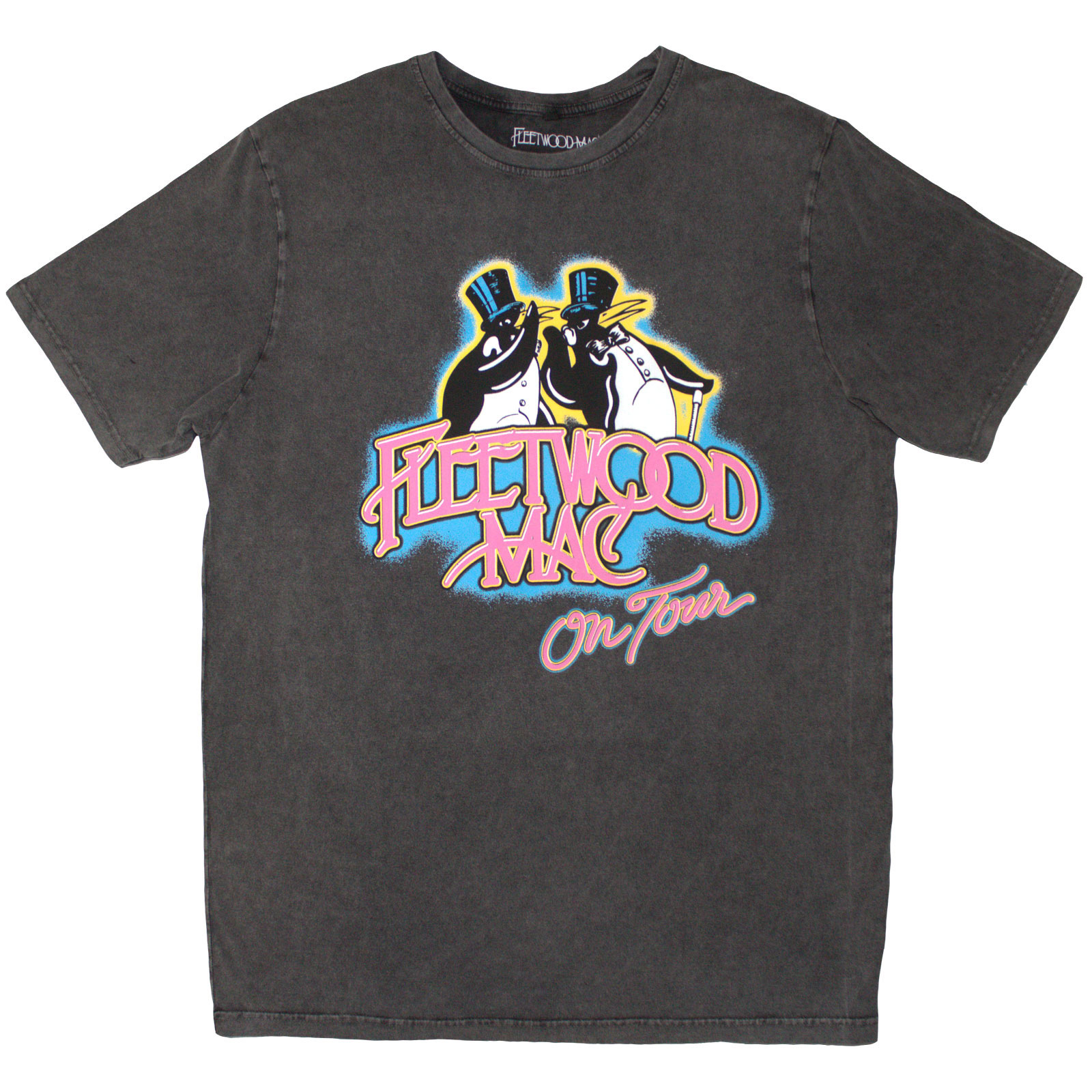 Tričko Fleetwood Mac - On Tour, Unisex,Šedá,XXL