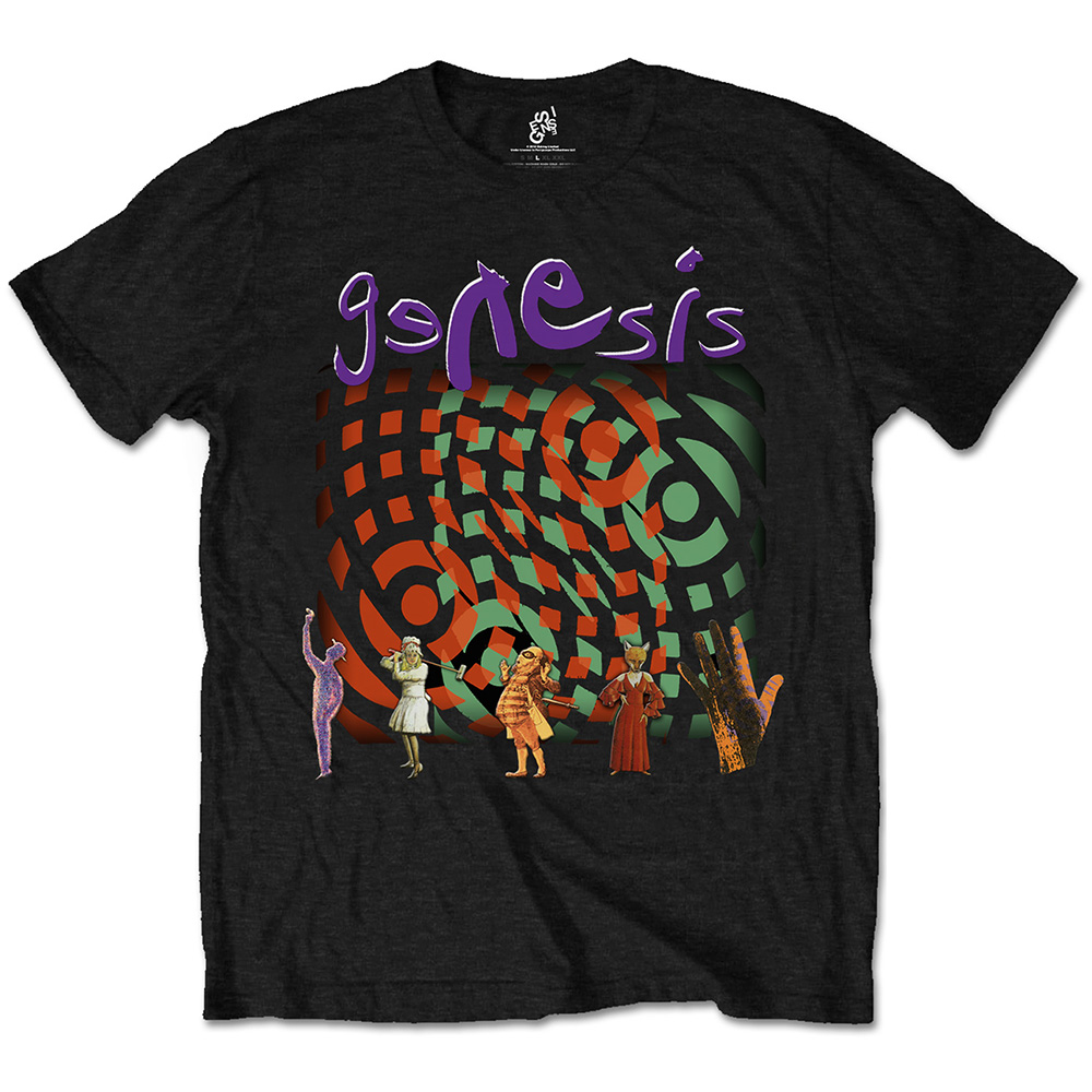 Tričko Genesis - Collage, Unisex,Čierna,M